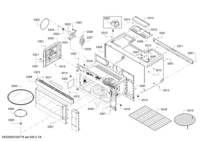 Screws, Door & Housing (0301-0329)