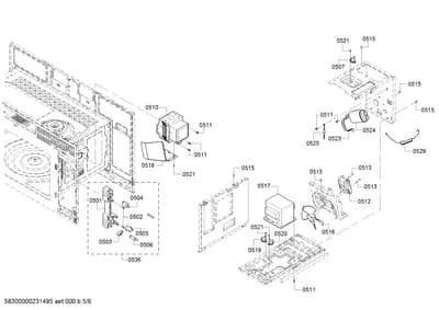 Screws, thermostats (0501-0550)