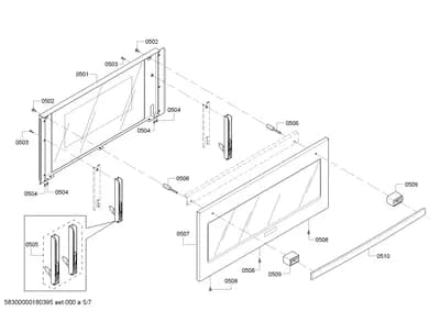 Door & Housing, Screws (0501-0510)
