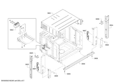Door & Housing, Bearings (0601-0609)