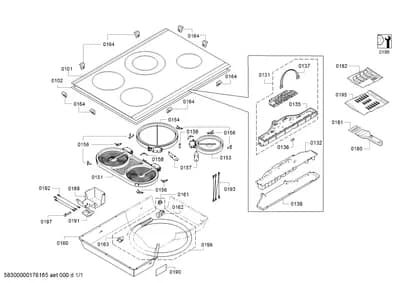 hotplates, Door & Housing (0101-0199)