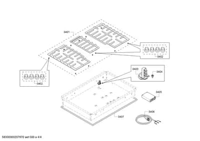 shelves trays, Door & Housing (0401-0452)