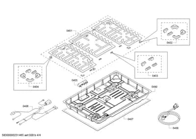 shelves trays, ignitionparts (0401-0452)