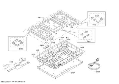 shelves trays, ignitionparts (0401-0452)