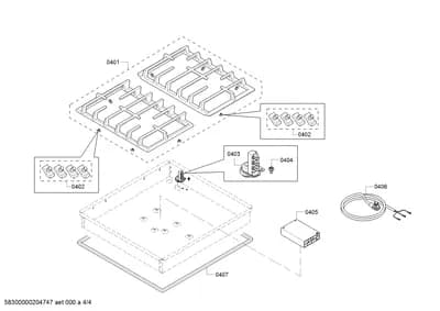 Door & Housing, Screws (0401-0451)