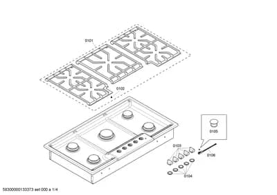 Door & Housing, Handles & Knobs (0101-0199)