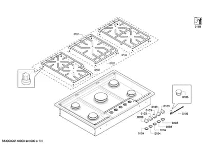 Handles & Knobs, Door & Housing (0101-0199)