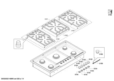 Handles & Knobs, Door & Housing (0101-0199)