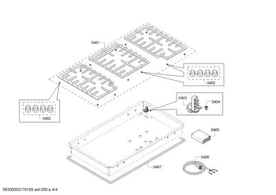 shelves trays, Door & Housing (0401-0452)