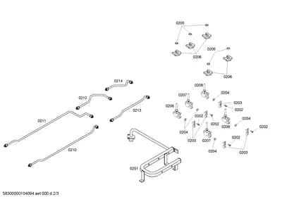 Screws, Switches (0201-0214)