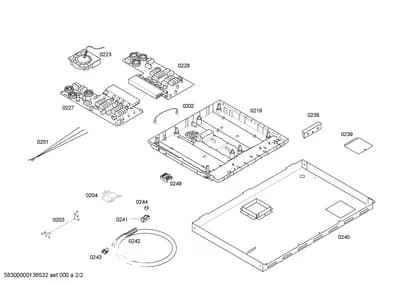 Door & Housing, Flaps & Holders (0201-0249)