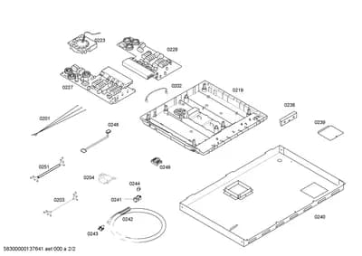 Door & Housing, Flaps & Holders (0201-0251)