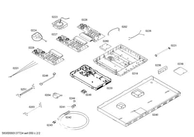 Door & Housing, Fan Parts (0201-0260)