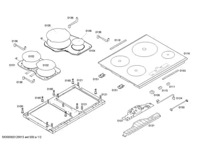 doors & housing, hotplates (0101-0199)