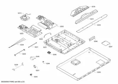 Door & Housing, Fan Parts (0202-0251)