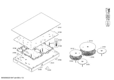 Screws, Door & Housing (0101-0199)
