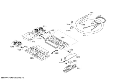 connectionpieces, Fan Parts (0202-0265)