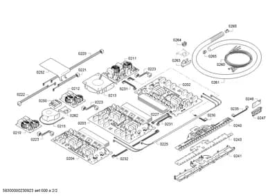 connectionpieces, Fan Parts (0202-0265)