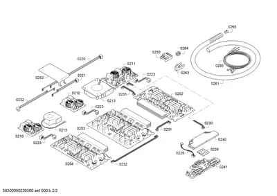 connectionpieces, Fan Parts (0202-0265)