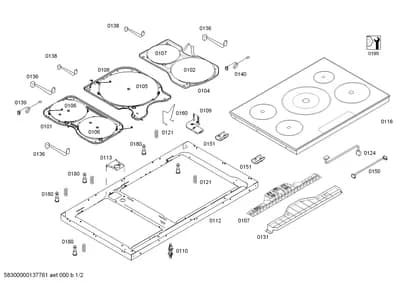 Door & Housing, hotplates (0101-0199)