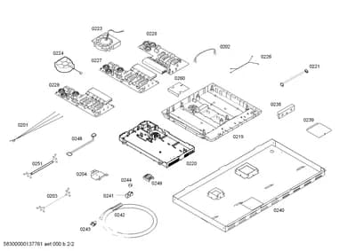 Door & Housing, Fan Parts (0201-0260)