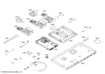 Door & Housing, connectionpieces (0201-0260)