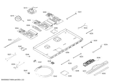 Door & Housing, Fan Parts (0202-0260)