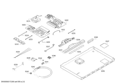 Door & Housing, Fan Parts (0202-0250)