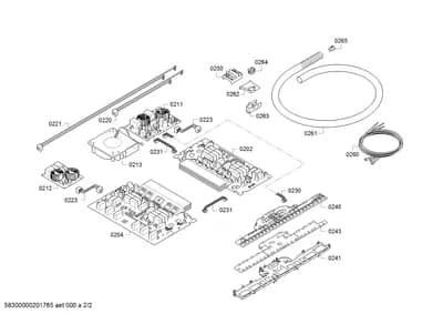 connectionpieces, Door & Housing (0202-0265)