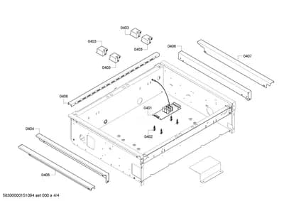 Mounting & Fixing, Door & Housing (0401-0454)