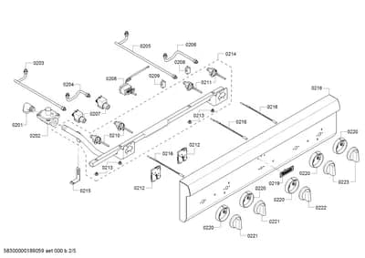 Handles & Knobs, thermostats (0201-0250)