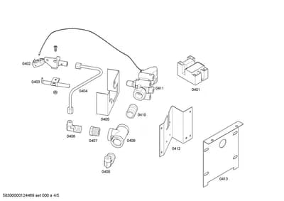 Mounting & Fixing, ignitionparts (0401-0413)