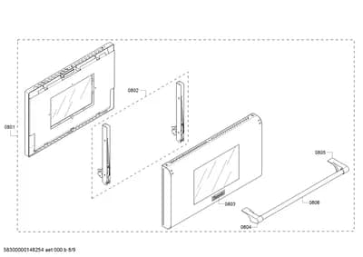 Door & Housing, Mounting & Fixing (0801-0806)