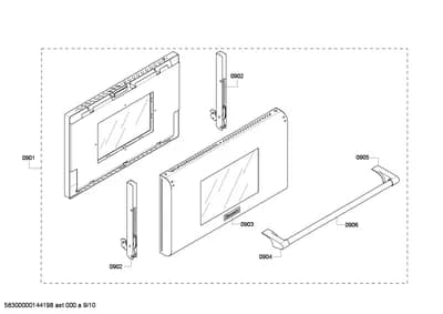 Door & Housing, Hinges (0901-0906)