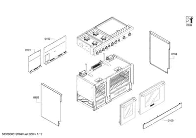 Door & Housing, doors & housing (0101-0199)