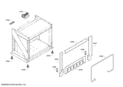 doors & housing, Fan Parts (0701-0709)