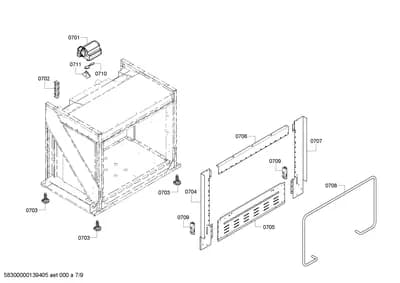 doors & housing, Fan Parts (0701-0711)