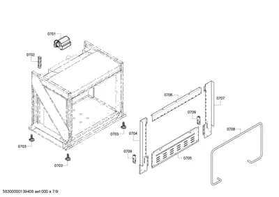 doors & housing, Fan Parts (0701-0709)