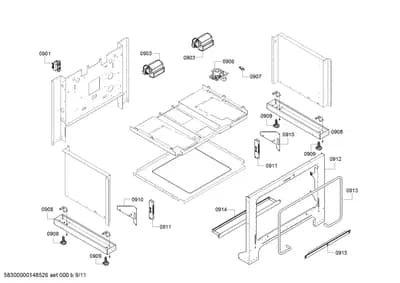 Door & Housing, transformers (0901-0952)