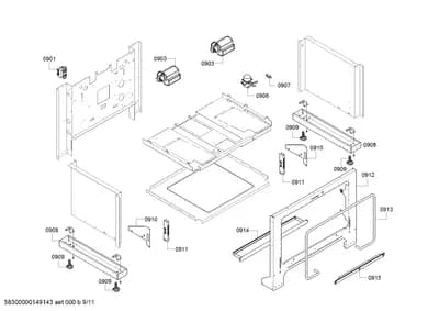 Door & Housing, transformers (0901-0953)