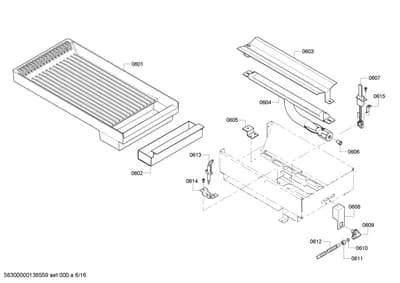 shelves trays, ignitionparts (0601-0615)