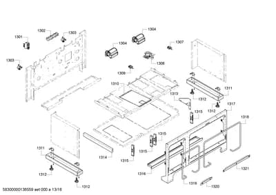 Seals & Gaskets, Ventilation (1301-1321)