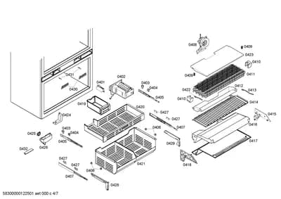 Mounting & Fixing, Door & Housing (0401-0431)