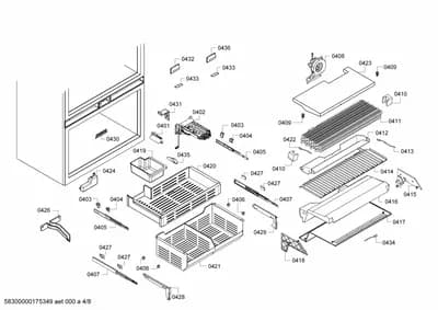 Mounting & Fixing, Door & Housing (0401-0435)
