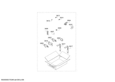 Mounting & Fixing, Screws (0802-0818)