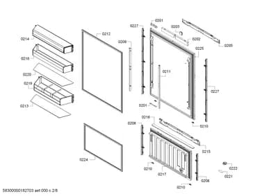Mounting & Fixing, Door & Housing (0201-0227)