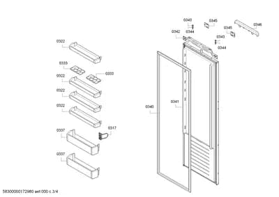 shelves trays, Flaps & Holders (0317-0346)