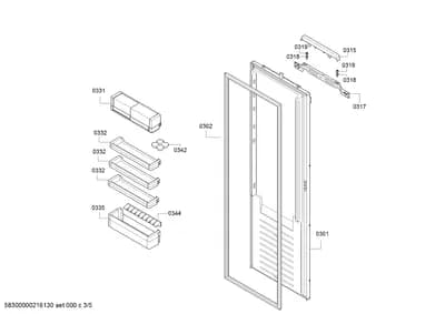 shelves trays, Mounting & Fixing (0315-0342)