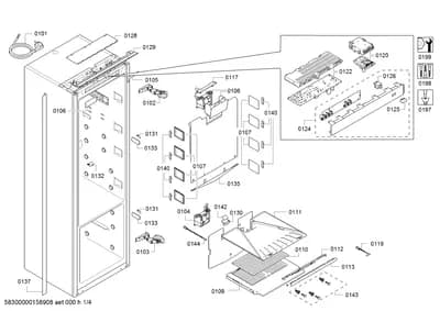 Hinges, Door & Housing (0102-0199)
