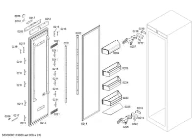 Mounting & Fixing, Door & Housing (0201-0225)
